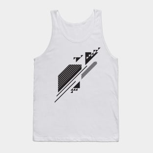 lines composition Tank Top